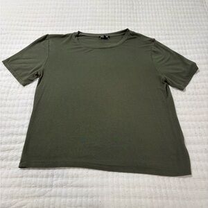 Express Olive Green Tee